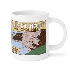 Cliffs of Insanity National Park Graphic Mug