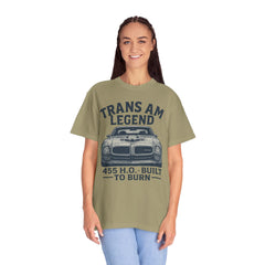 Retro Pontiac 1971 Trans Am High Output -455 Unisex Comfort Colors Garment Dyed T-Shirt
