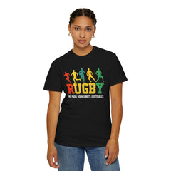 Rugby Players Rainbow Graphic T-Shirt
