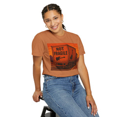 Not Fragile Unisex Garment-Dyed T-Shirt -BTO Inspired Vintage Guitar Graphic Tee