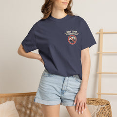 Wyoming Funny Roadtrip T-Shirt — "Three Things You Don’t Do in Wyoming" Adventure Tee