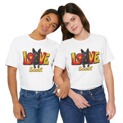 Personalized Love Your Dog T-Shirt — Designed with your dogs name and picture Graphic Tee