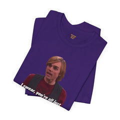 Funny Hob-Knockers Wade Collins Quote Tee