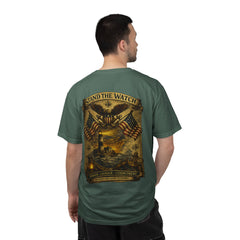 Stand the Watch Lighthouse Series T-Shirt — Patriotic Lighthouse Graphic Tee