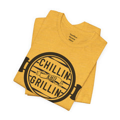 Grillin and Chillin, Unisex Softstyle T-Shirt