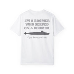 Poseidon Unisex Submarine T-Shirt – "I'm a Boomer Who Served on a Boomer"