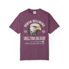 Your Home Town Personalized Eagle T‑Shirt — "Small Town, Big Heart"