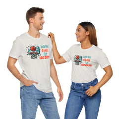 100 Days of School Having A Ball Unisex Tee