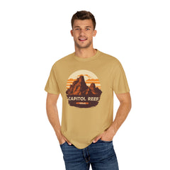 Capitol Reef National Park Graphic, Comfort Colors Soft Relaxed Fit Unisex Garment-Dyed T-shirt
