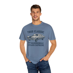 Retro Oldsmobile 1966 Cutlass Supreme - Unisex Comfort Colors Garment Dyed T-Shirt