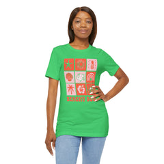 Beachy Soul Unisex Jersey Tee - Perfect Summer Vibes, Casual Wear, Gift for Beach Lovers, Vacation Outfit, Relaxed Style