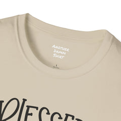 Blessed Nurse - Unisex Softstyle T-Shirt | Nurse Awareness, Medical Wear, Gift For Her, Scrubs Tee, Medical Staff Gift, Registered Nurse, RN