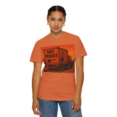 Not Fragile Unisex Garment-Dyed T-Shirt -BTO Inspired Vintage Guitar Graphic Tee
