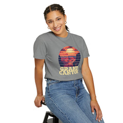 Grand Canyon National Park Graphic, Comfort Colors Soft Relaxed Fit Unisex Garment-Dyed T-shirt