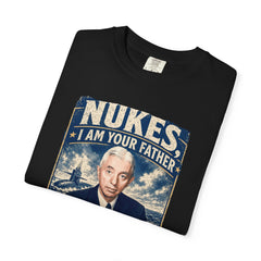 Nukes I Am Your Father Vintage United States Navy Nuclear Power Submarine Graphic T-Shirt