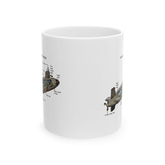 Submarine Magic Ceramic Mug - Fun Nautical Design for Coffee Lovers