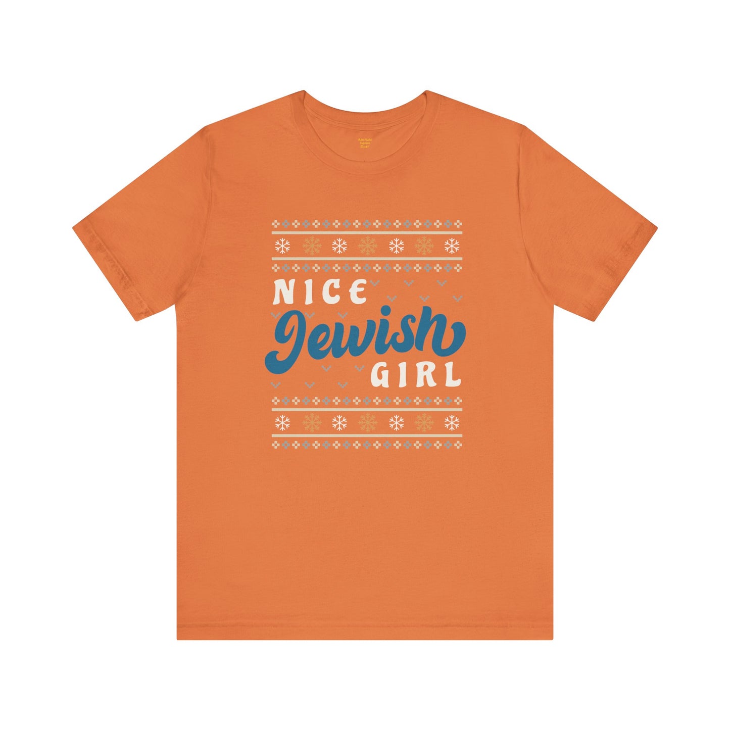 NICE JEWISH GIRL - Unisex Jersey Short Sleeve Tee