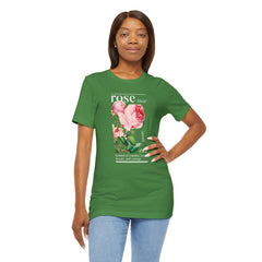 Rose Definition Unisex Tee - Symbol Of Romance, Love, Beauty And Courage