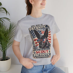 Personalized with your Dogs name and image Patriotic Dog T-Shirt