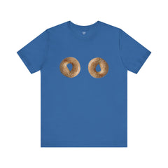 Funny Sexist Bagel Tee - The Bagels Are Hot Come An Get Em Graphic Shirt