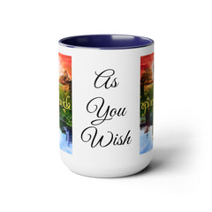 Westley and Buttercup - AS YOU WISH, 15 oz. mug