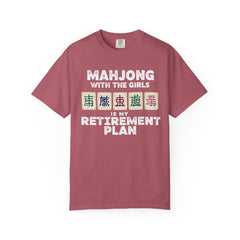 Mahjong Retirement Plan Unisex T-Shirt - Fun Gift for Friends