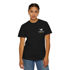 Viking World Tour T-Shirt, Garment-Dyed Apparel, Unisex Graphic Tee, Norse Mythology Gift, Festival Attire, Casual Wear