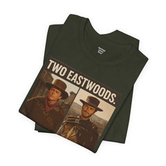 Vintage Western T-Shirt - Two Eastwoods - No Flux Capacitor Required