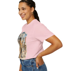 Front Graphic "Who Let the Cats Out?" Baldwin Harbor Animal Hospital Cute Vet Clinic T Shirt