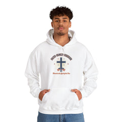 Faith & Freedom Cross Hoodie | Patriotic, Faith-Based July 4th Vintage Americana