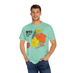 NYC Sitcoms Tour Comfort Colors T-shirt - Unisex Garment-Dyed