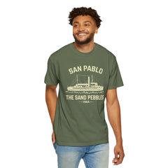 San Pablo 'The Sand Pebbles' Vintage Boat Graphic T-Shirt