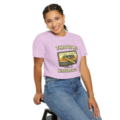 Mixtape Face T-Shirt — Retro Cassette Music Graphic Tee