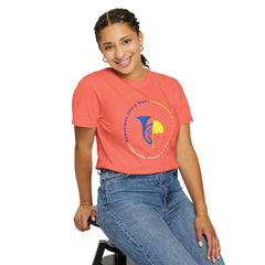 Blue French Horn & Yellow Umbrella T-Shirt — HIMYM Fan Tee