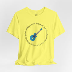 My Guitar Gently Weeps T-Shirt — Music Lover Graphic Tee