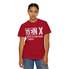 Raised on Hose Water and Neglect — Retro Graphic T-Shirt (Vintage Gift for Gen X)