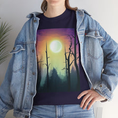 Serene Nature Graphic Tee, Aesthetic T-Shirt, Cozy Casual Wear, Gift for Nature Lovers, Perfect for Outdoor Adventures