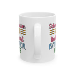School Librarian mug, white ceramic mug, funny Librarian gift, 11oz, 15oz mug, gift for Librarian, gift for him, gift for her, Birthday gift