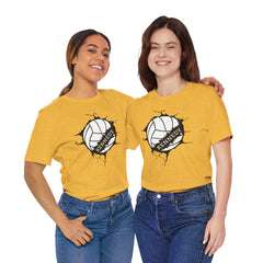 Personalized Name Volley Ball Unisex Tee Shirt