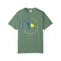 Blue French Horn & Yellow Umbrella T-Shirt — HIMYM Fan Tee