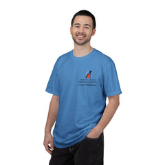 Lauren McGowan Front Logo Back Graphic Baldwin Harbor Animal Hospital "Who Let the Dogs Out?" Tee
