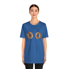 Funny Sexist Bagel Tee - The Bagels Are Hot Come An Get Em Graphic Shirt
