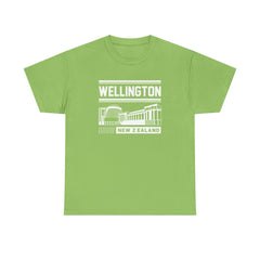 Wellington New Zealand Cities of The World Series Unisex Heavy Cotton Tee