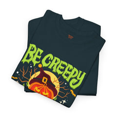 Halloween Graphic Tee, Creepy Halloween Shirt, Unisex T-Shirt for Halloween Parties, Boo Crew Shirt, Fall Fashion, Spooky Apparel