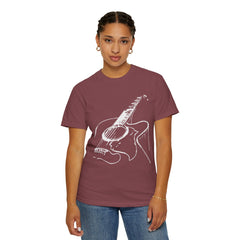 Guitar Design Unisex T-Shirt - Perfect for Music Lovers