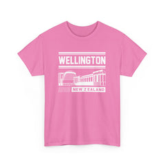 Wellington New Zealand Cities of The World Series Unisex Heavy Cotton Tee