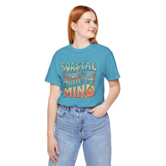Coastal State of Mind Tee — Retro Beach Graphic T-Shirt