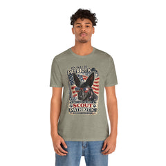 Personalized with your Dogs name and image - Patriotic Dog T-Shirt