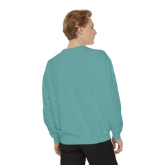 Adventure Kayak Sweatshirt — Comfort Colors Sunset Sea Arch Graphic