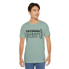 Physical Therapy Unisex Tee - Spine Graphic Gift for PT Student